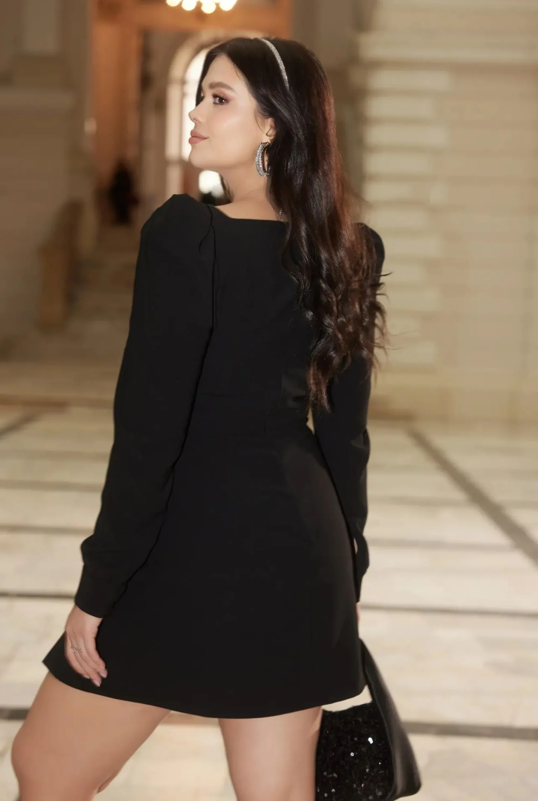 Flash Sale Antonia - Shapely Mini With An Interesting Neckline Women Every Day