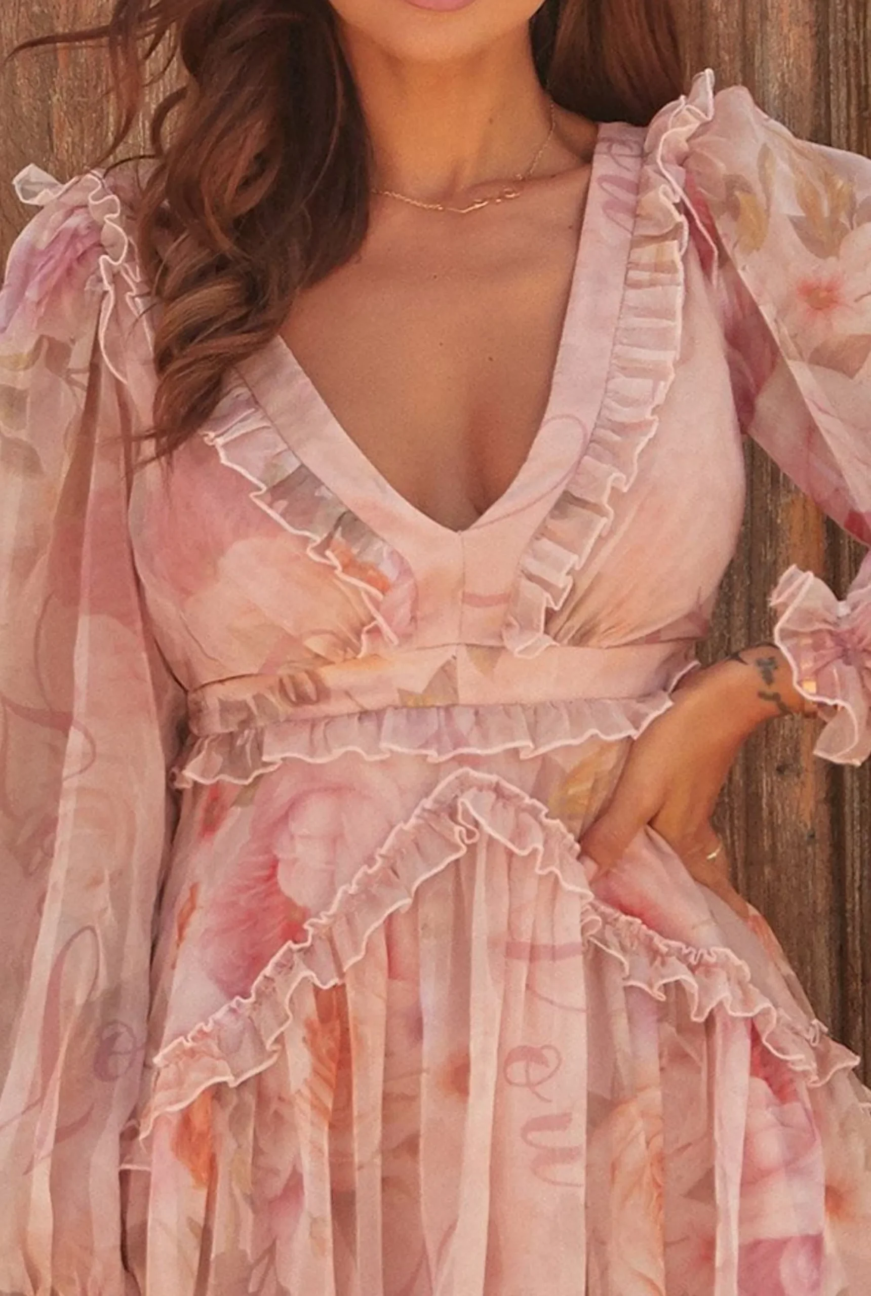 Best Brooke - Airy Dress Made Of Logged Fabric Women Wedding