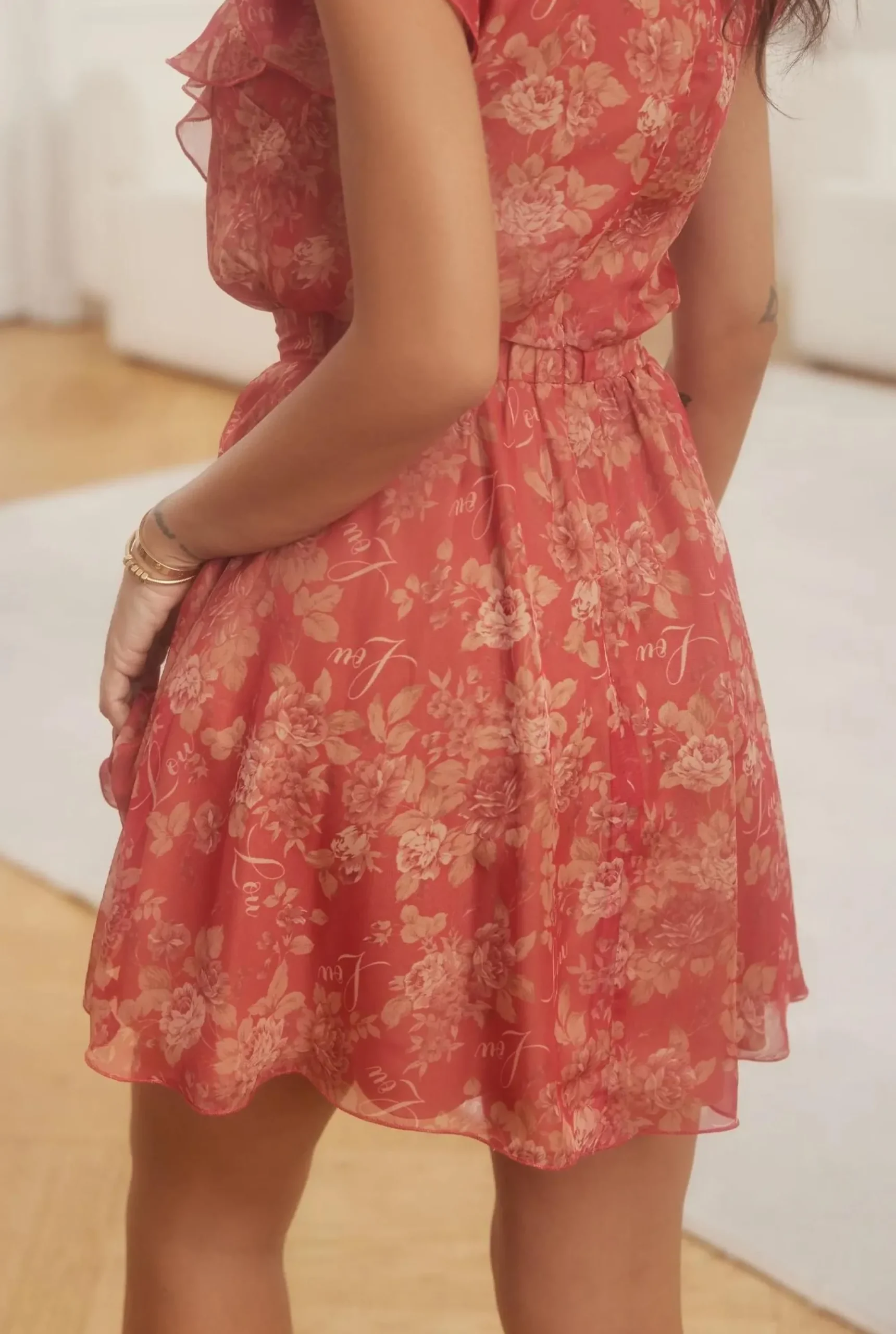 Cheap Imelda - Delicate Dress With A Composition Of Frills Women Wedding