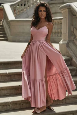 Best Sale Kamalla Pink - Harmony Of Pink In A Maxi Dress Women Every Day