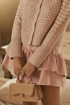 Hot Mira - Sweatshirt Skirt With Ruffles Women Skirts