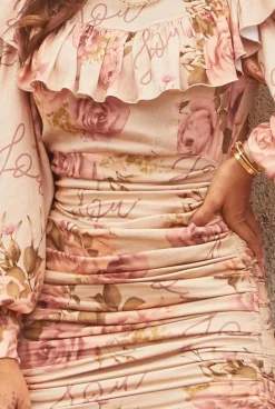 Best Sale Nina - Fitted Dress In Pastel Shades Women Wedding