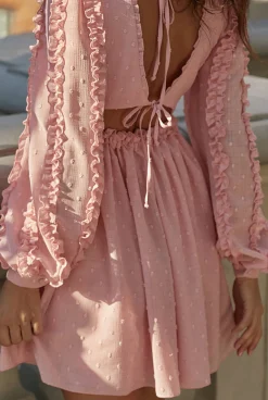 Cheap Uskaly - Mini Dress In Magical Pink Women Wedding