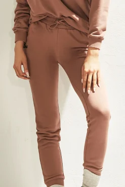 Online Valeria - Comfortable Tracksuit In Chocolate Shade Women Tracksuits