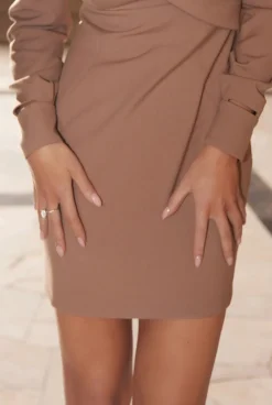 Outlet Zaha - Mini Dress With Softly Widened Cut At The Bottom Of The Skirt Women Every Day