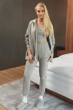 Discount Zorca Pants - Ash Gray, Elastic Pants Women Tracksuits